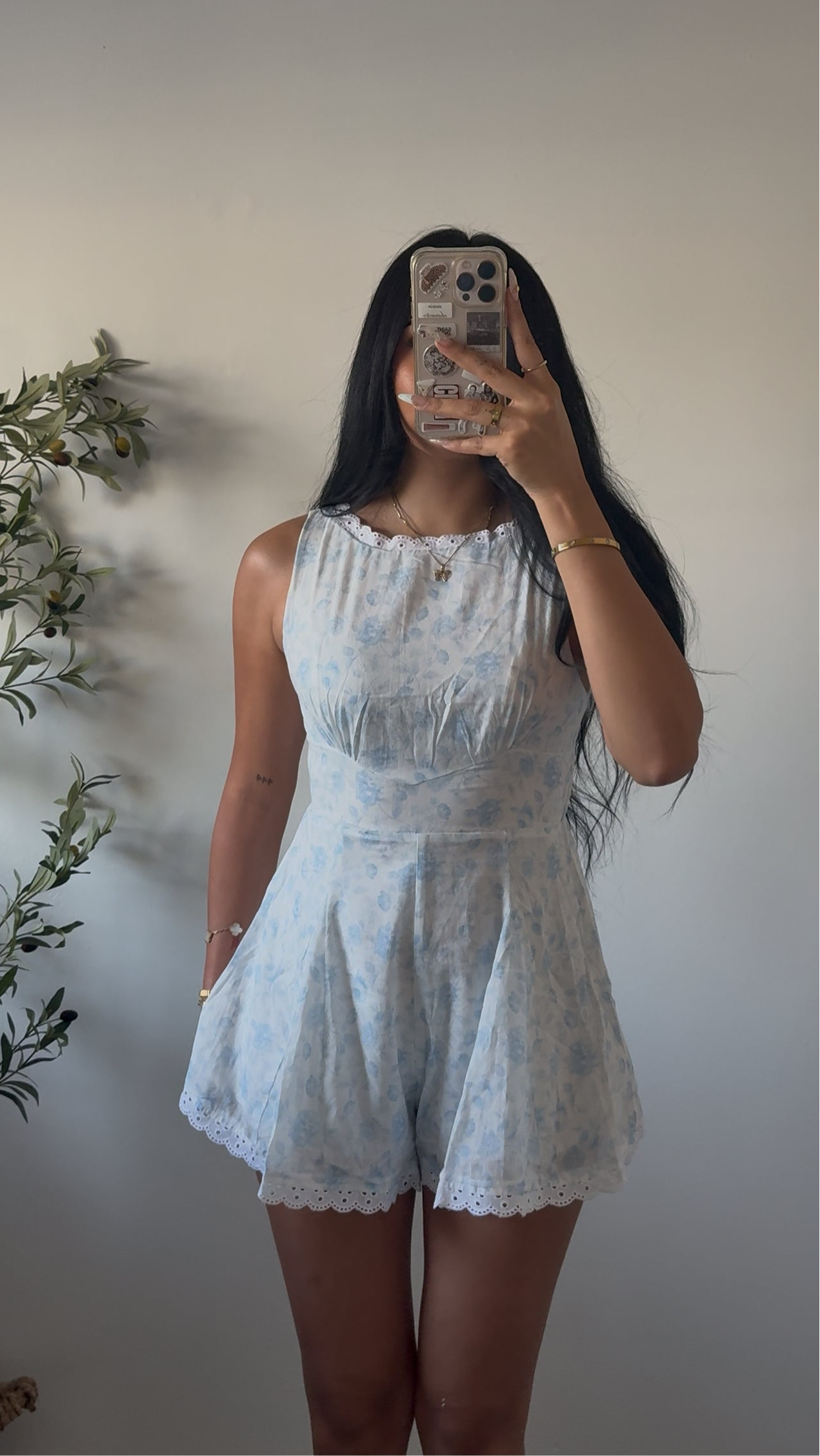 BLOOMING BABE ROMPER
