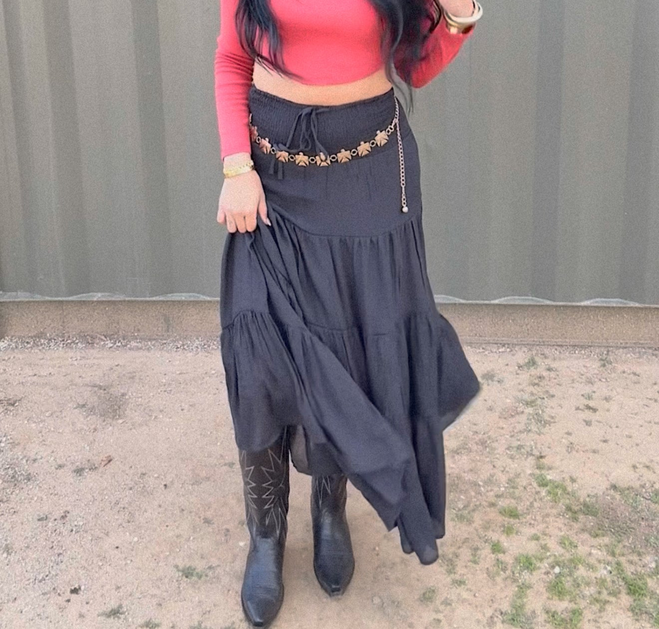 DESERT NIGHTS MAXI SKIRT