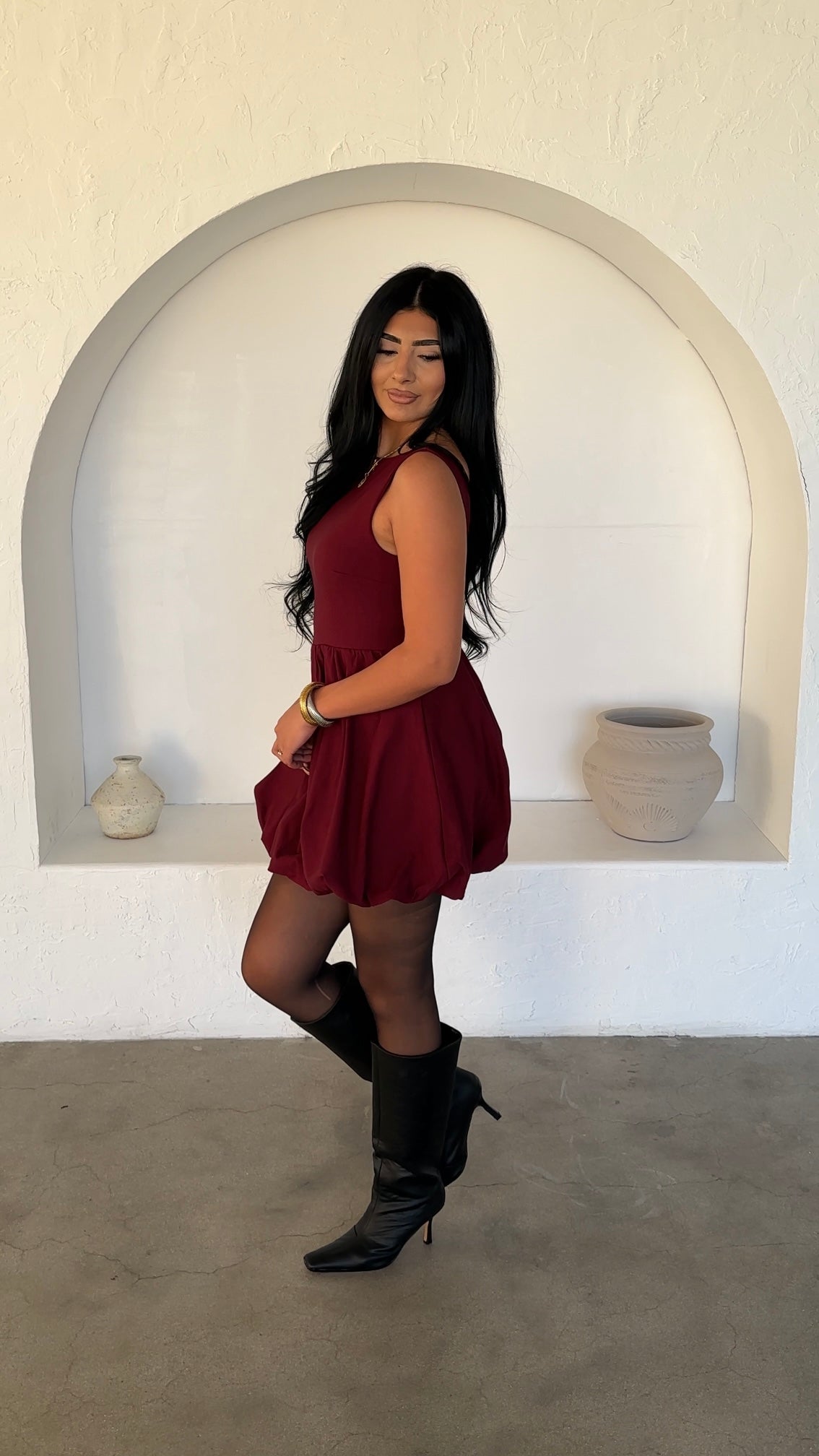 FOREVER THANKFUL BUBBLE DRESS