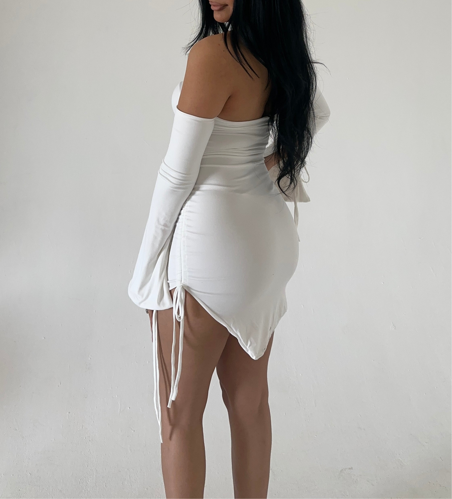 BLOSSOM OFF THE SHOULDER DRESS
