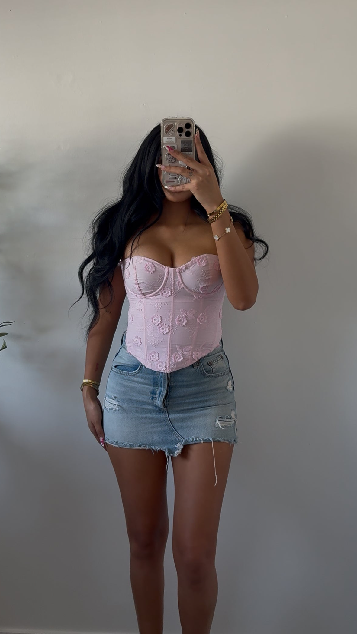 ETERNAL BLOOM CORSET — BLUSH