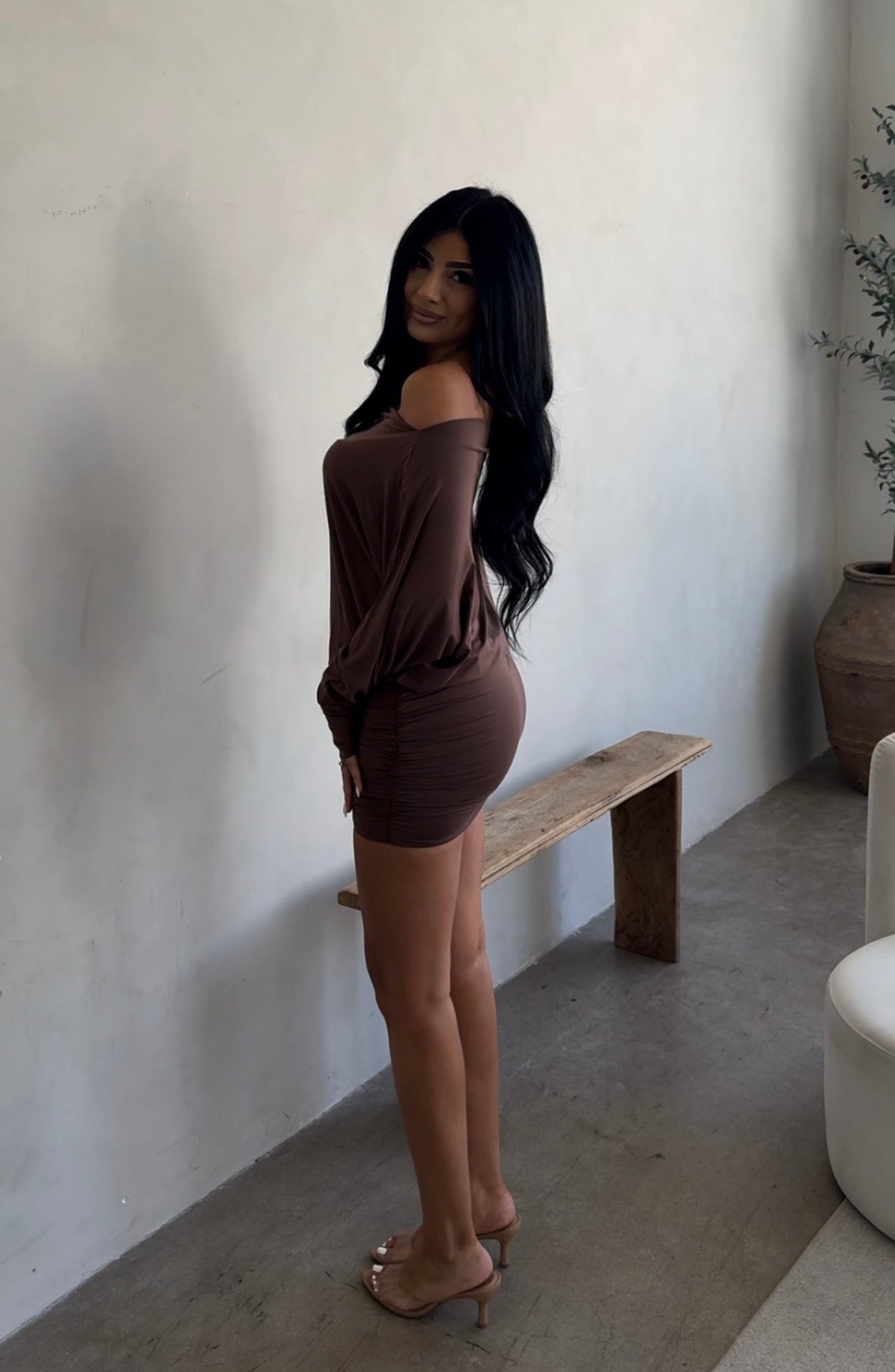MOCHA MUSE DRESS
