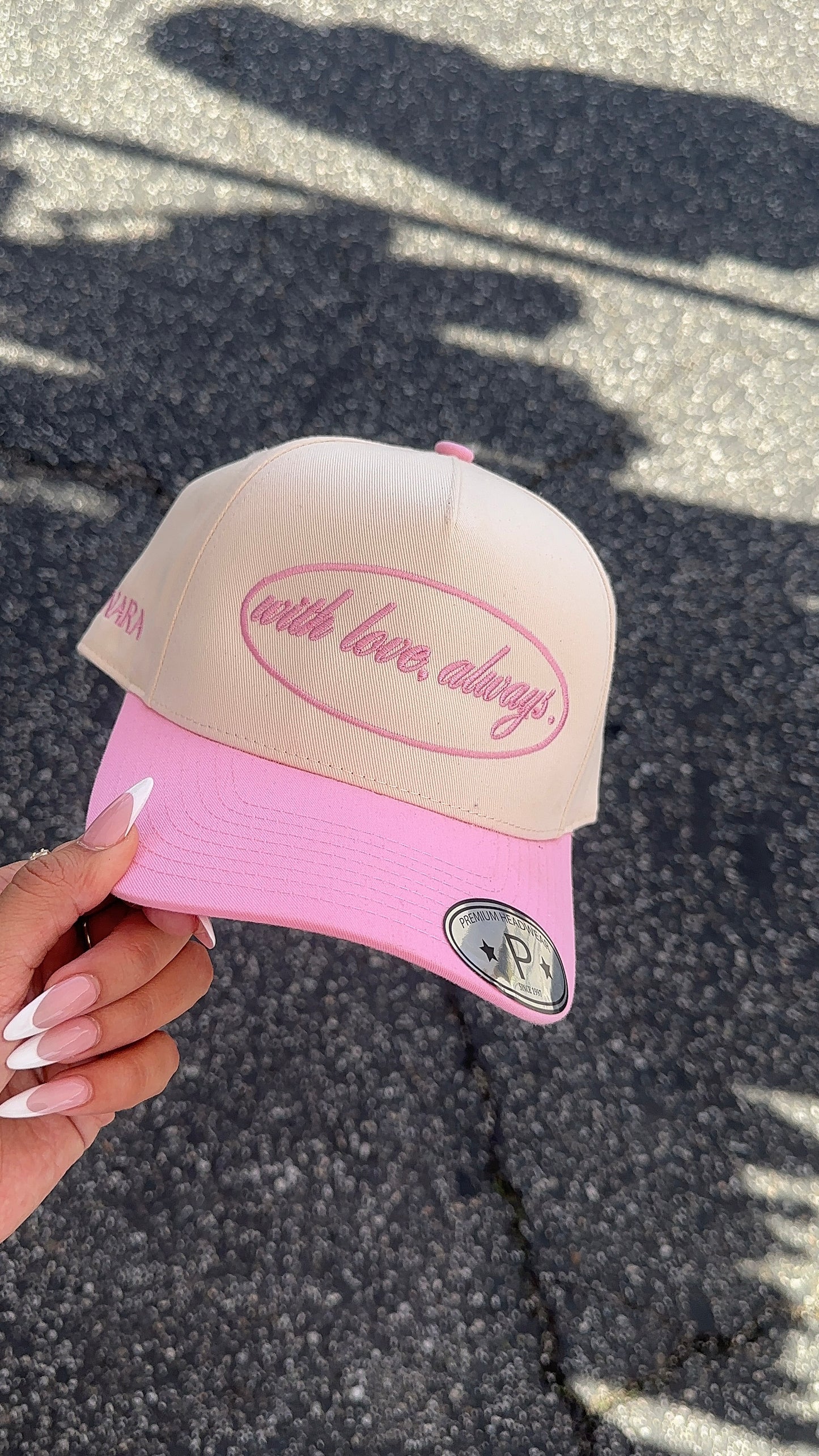 WITH LOVE, ALWAYS HAT