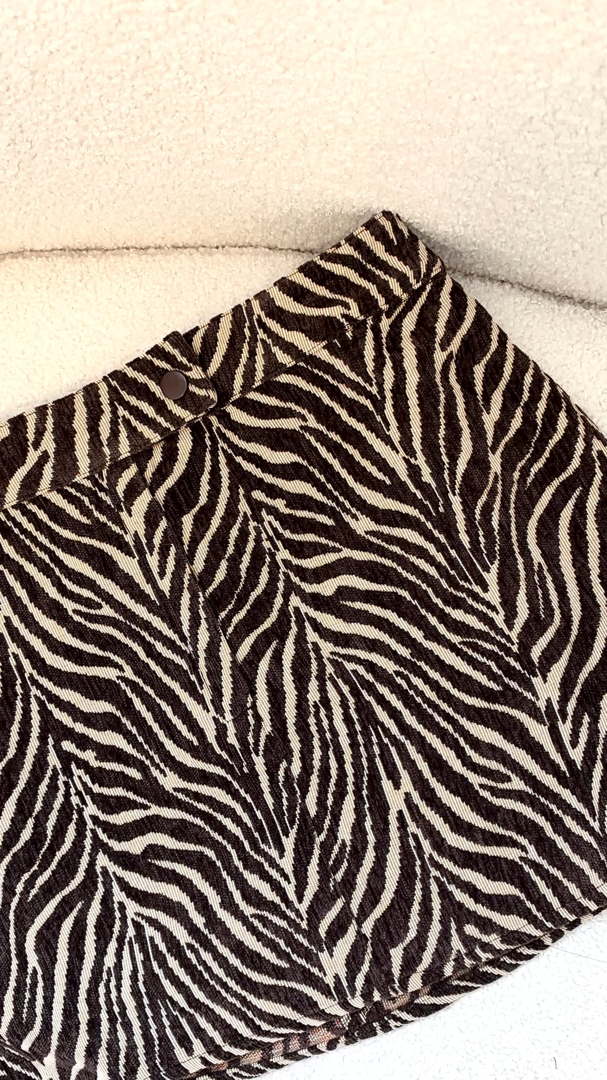 ZEBRA MINI SKIRT