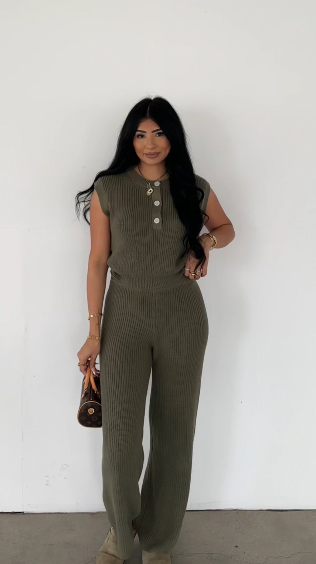 ON THE GO KNIT SET