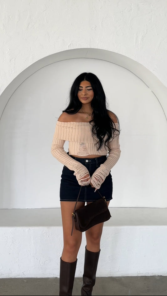 KEEP IT CASUAL KNIT TOP