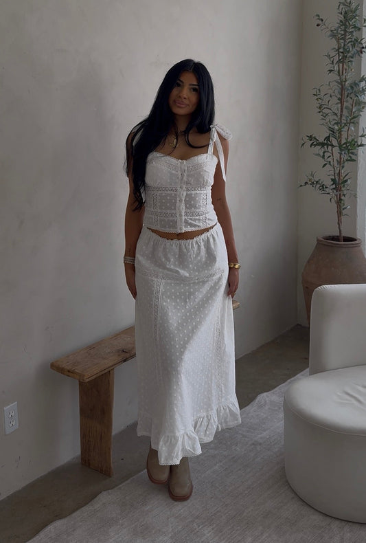 LOVE STORY EYELET SET