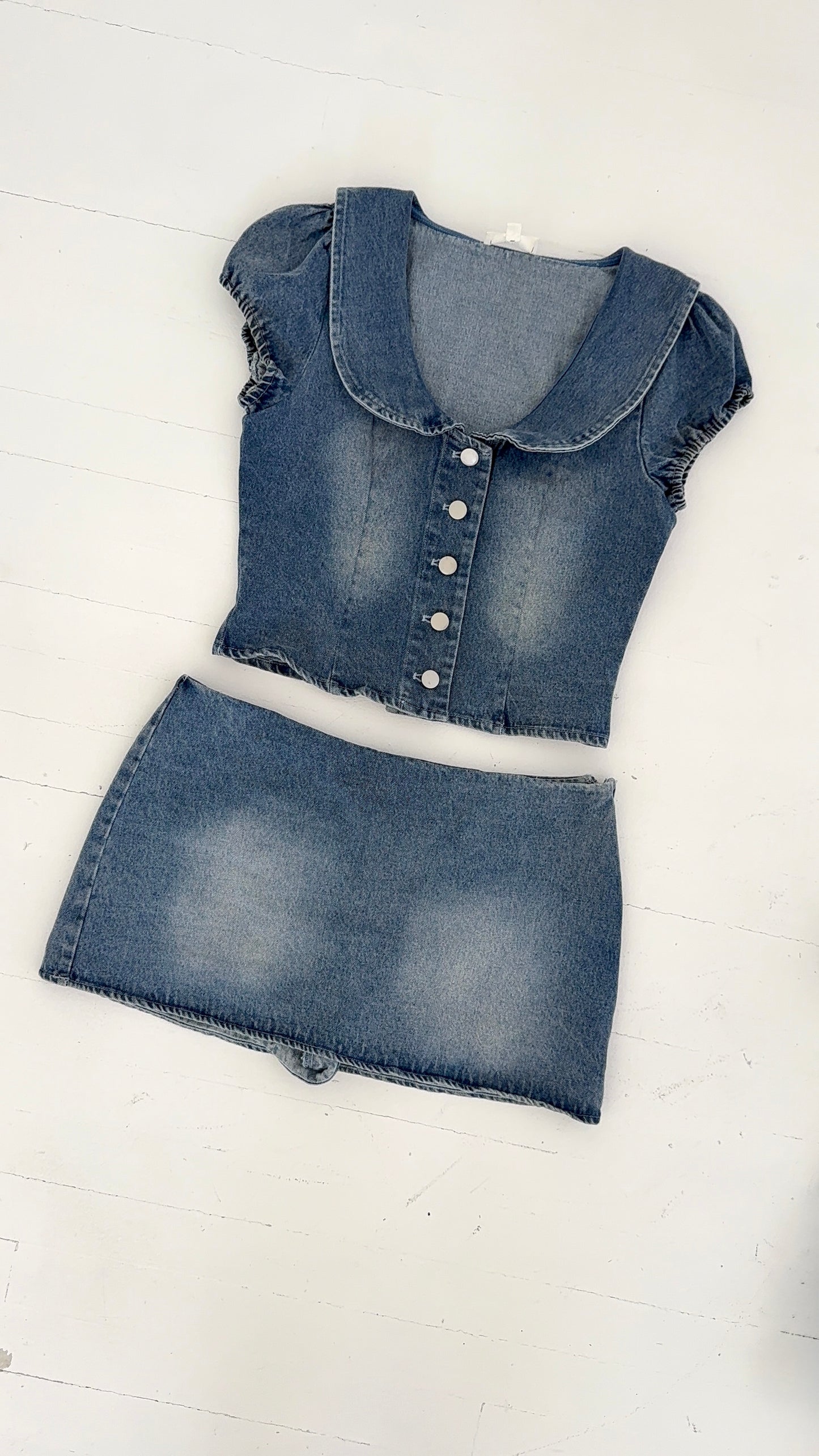 BLUE JEAN BABE SET