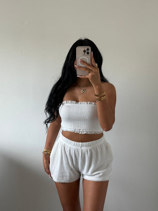FEELING FLIRTY WHITE SET
