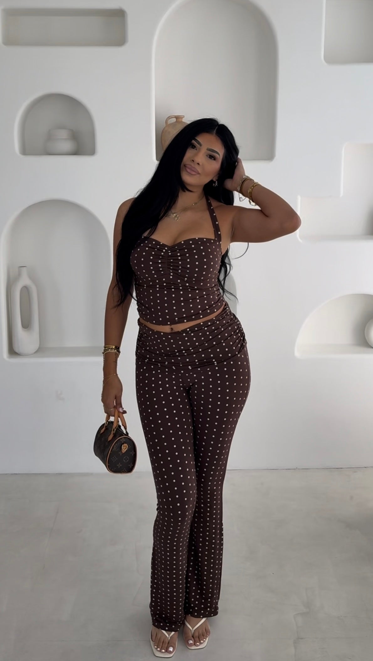 STILL IN LOVE POLKA DOT SET