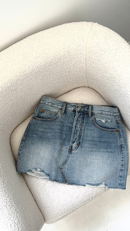 AUTUMN EDIT DENIM SKIRT