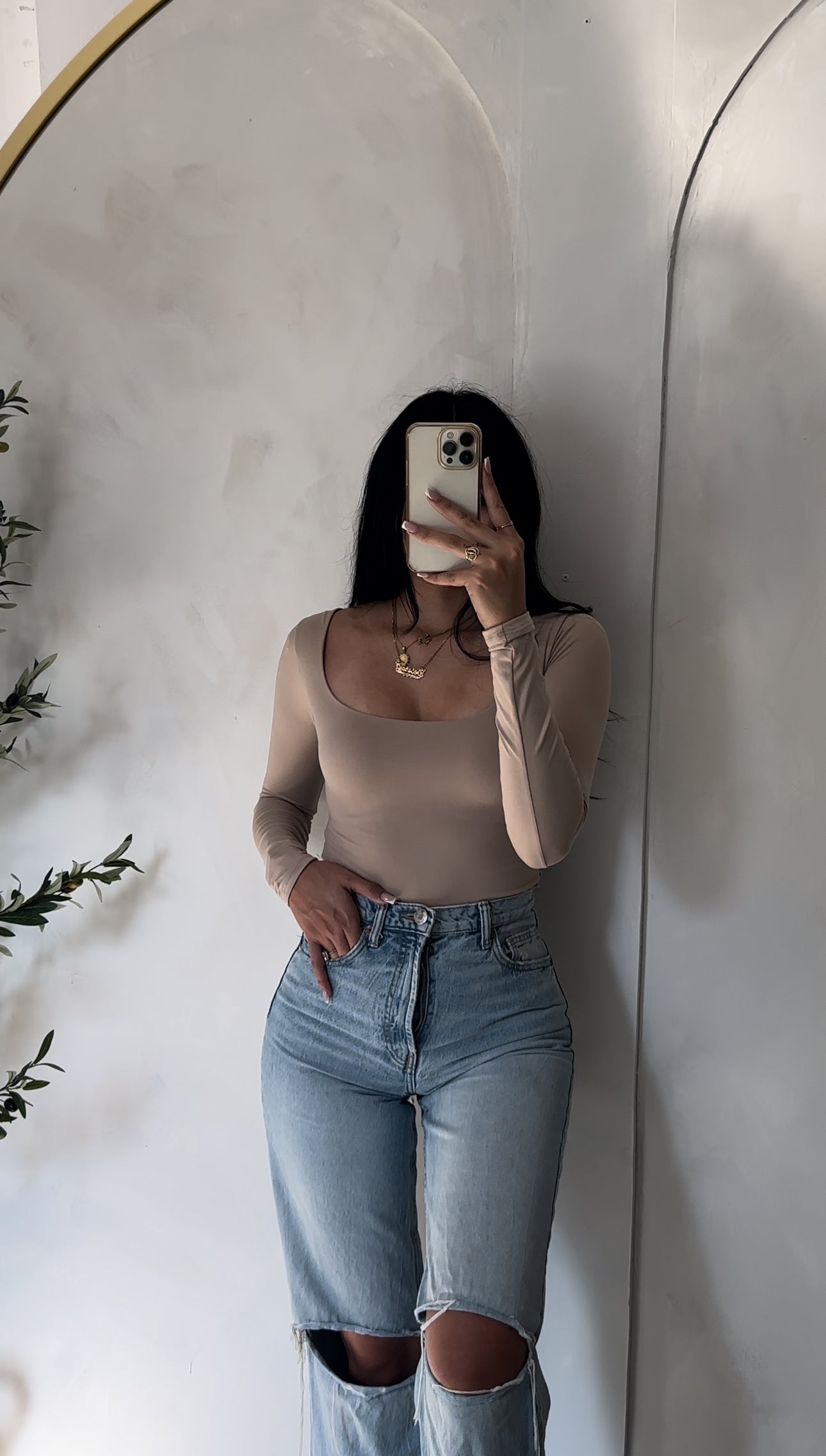 not so basic bodysuit | nude