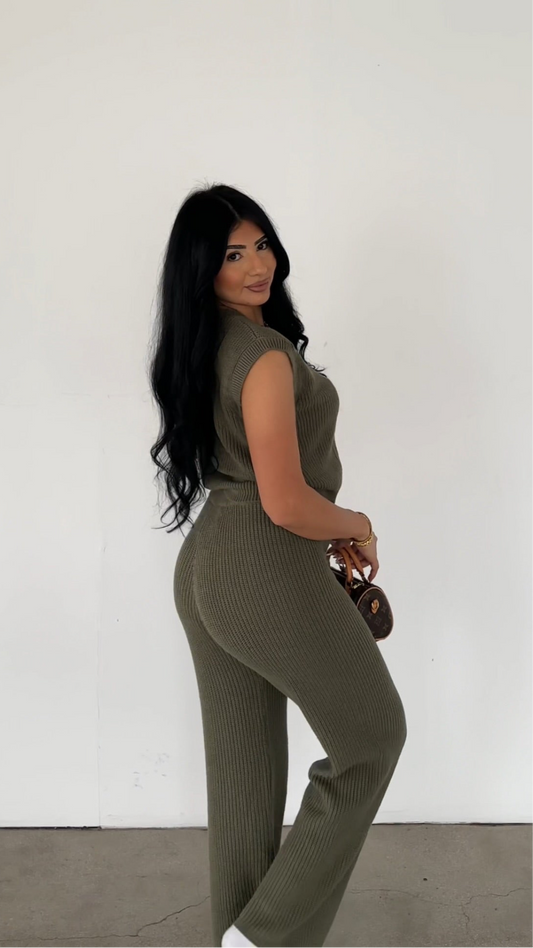 ON THE GO KNIT SET