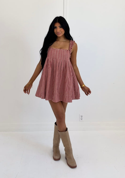 CHERRY LANE BABYDOLL DRESS