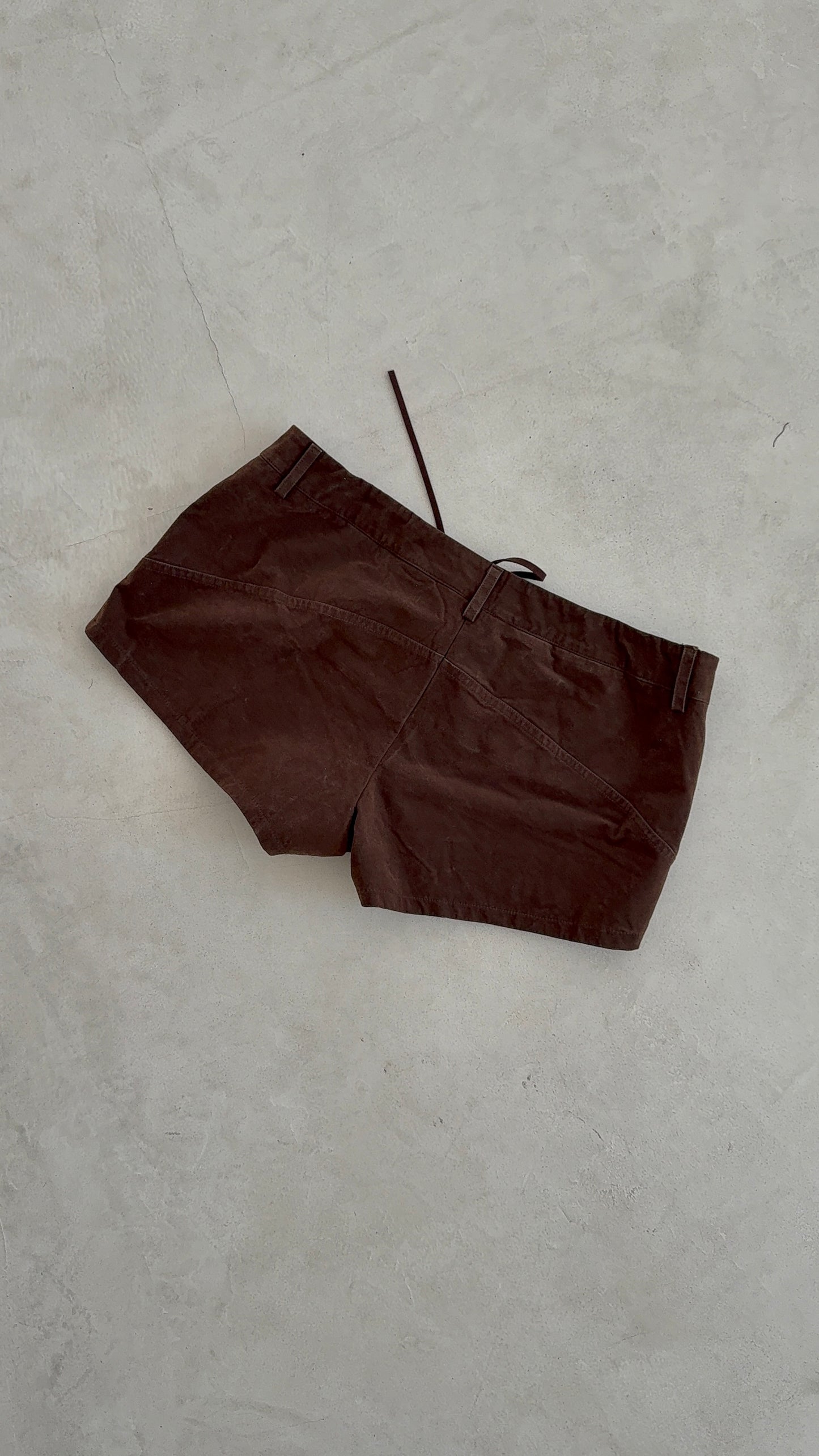 CAMRYN SUEDE MICRO SHORTS