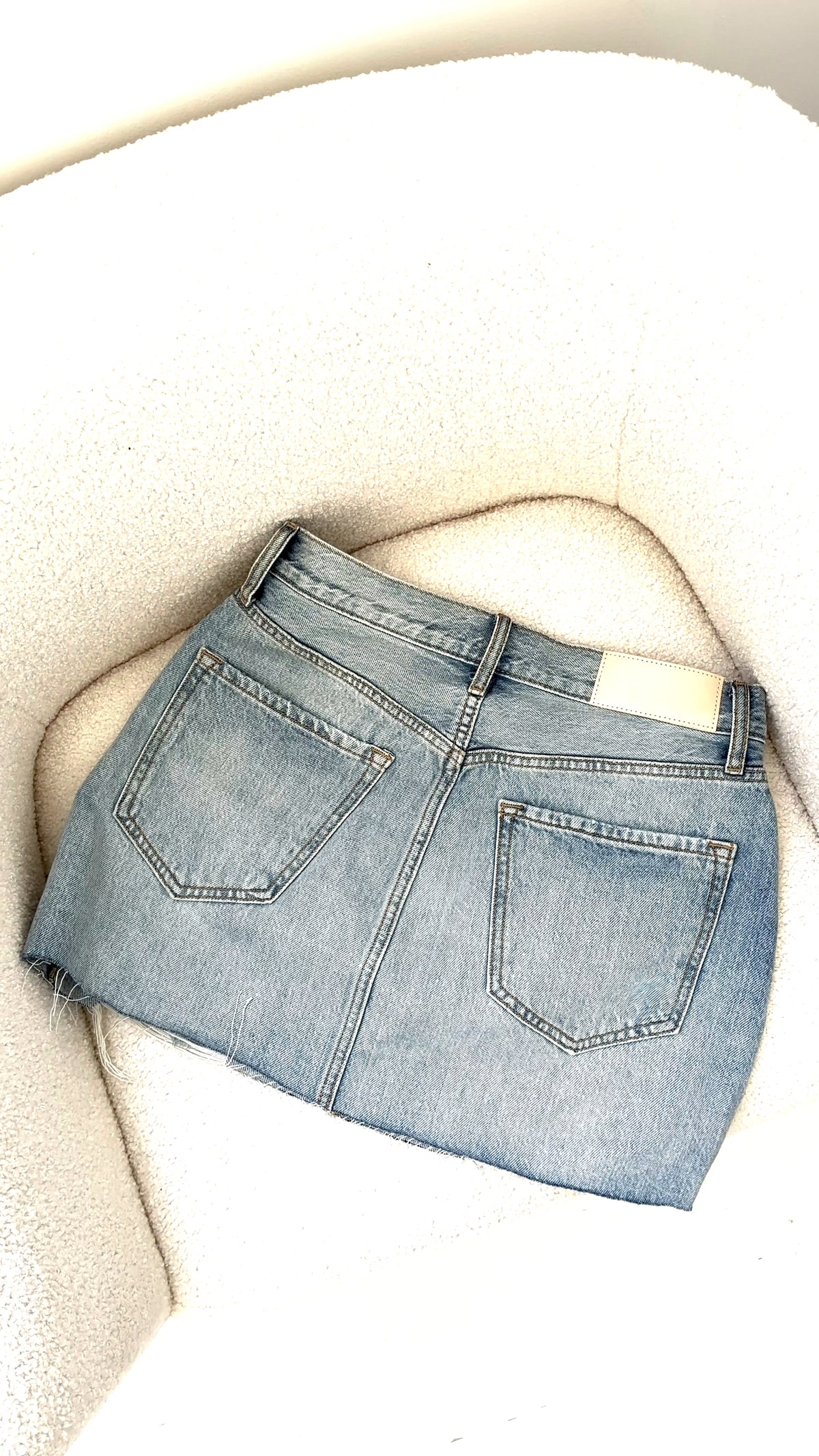 AUTUMN EDIT DENIM SKIRT
