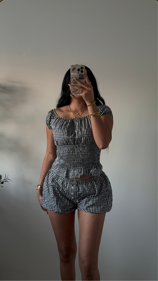 PICNIC DATE GINGHAM SET