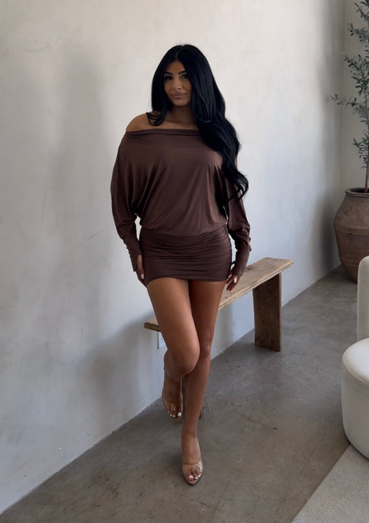 MOCHA MUSE DRESS