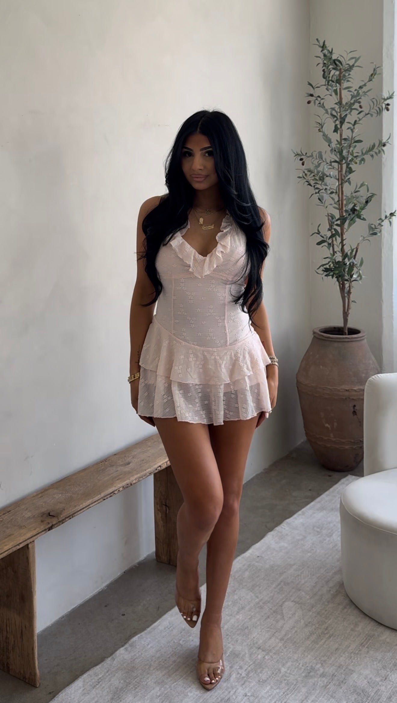 FLIRT ALERT LACE DRESS