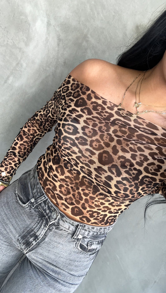 IT GIRL LEOPARD TOP