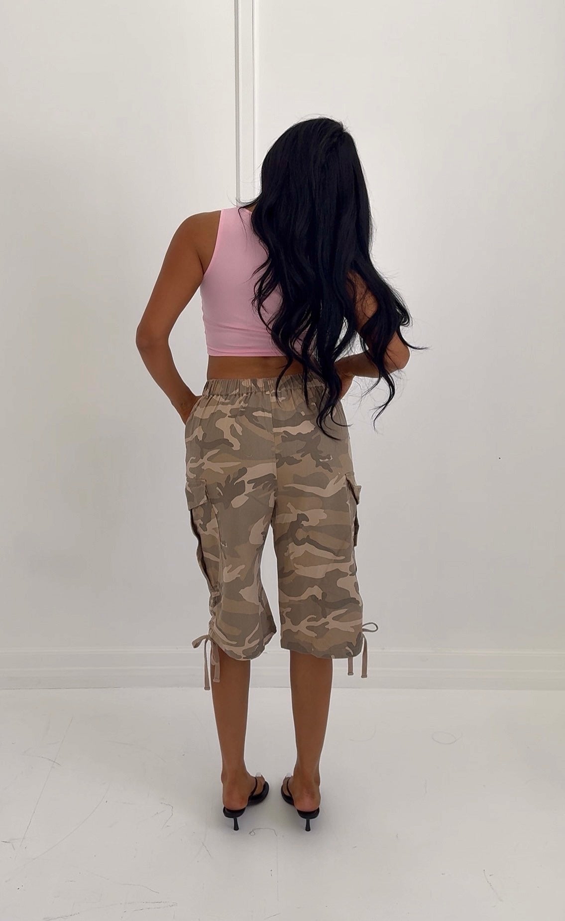 CAMO CARGO SHORTS