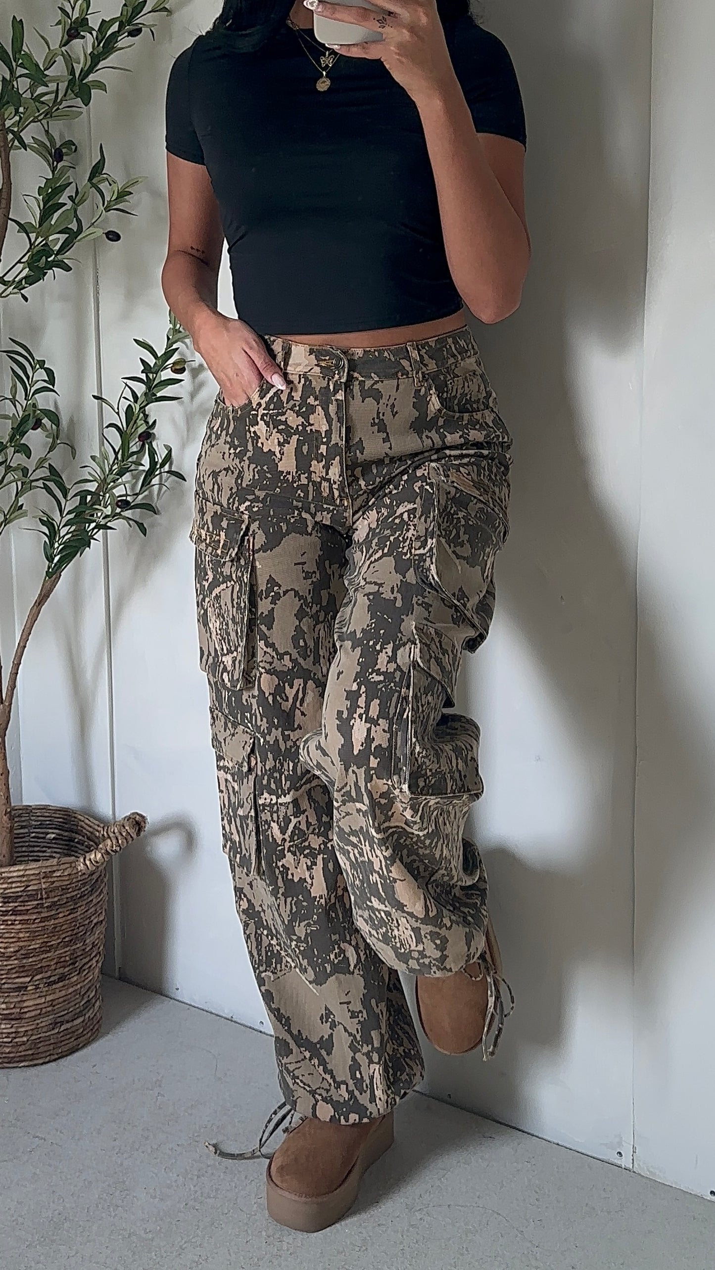 GIA CAMO PANTS