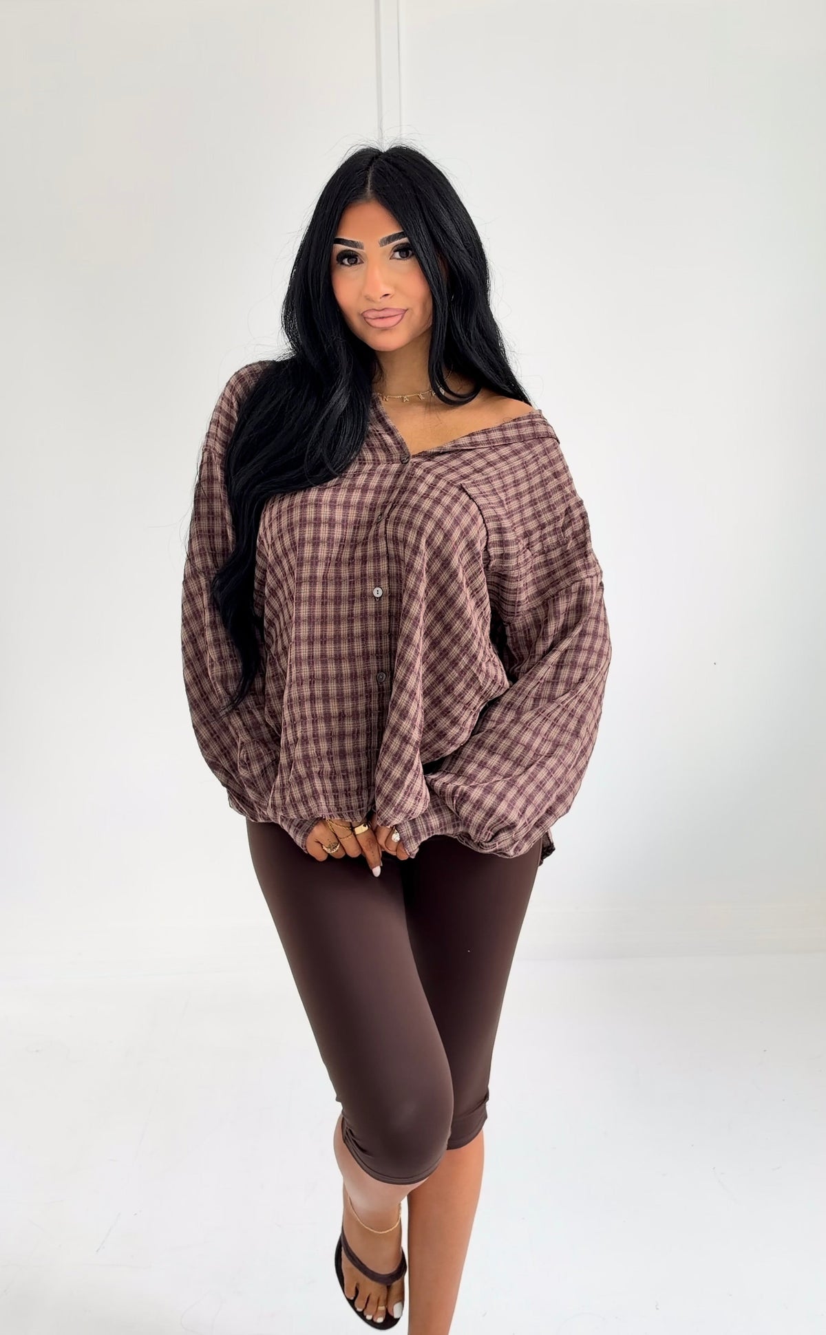 COZY SEASON OVERSIZED FLANNEL