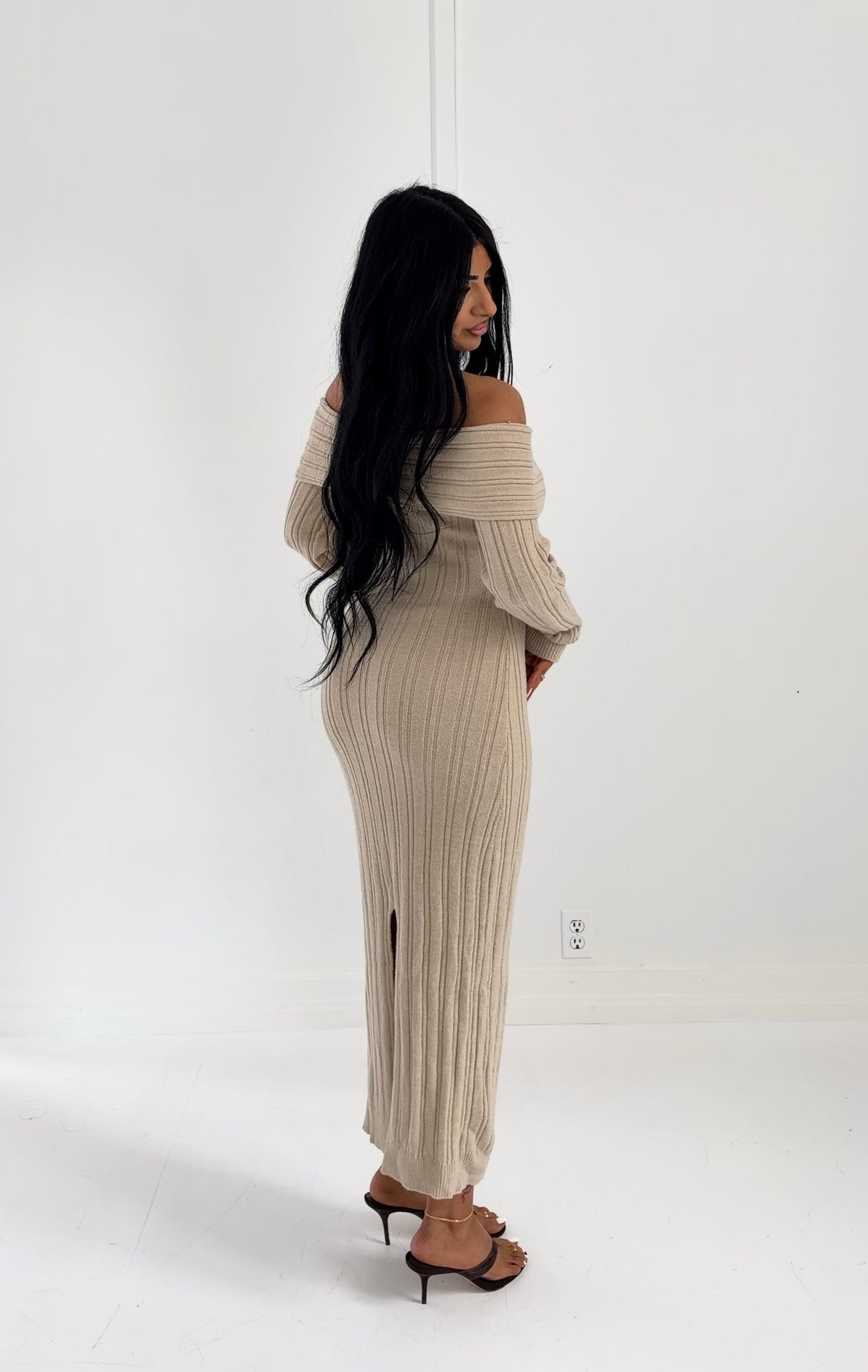 GRATEFUL HEART KNIT DRESS