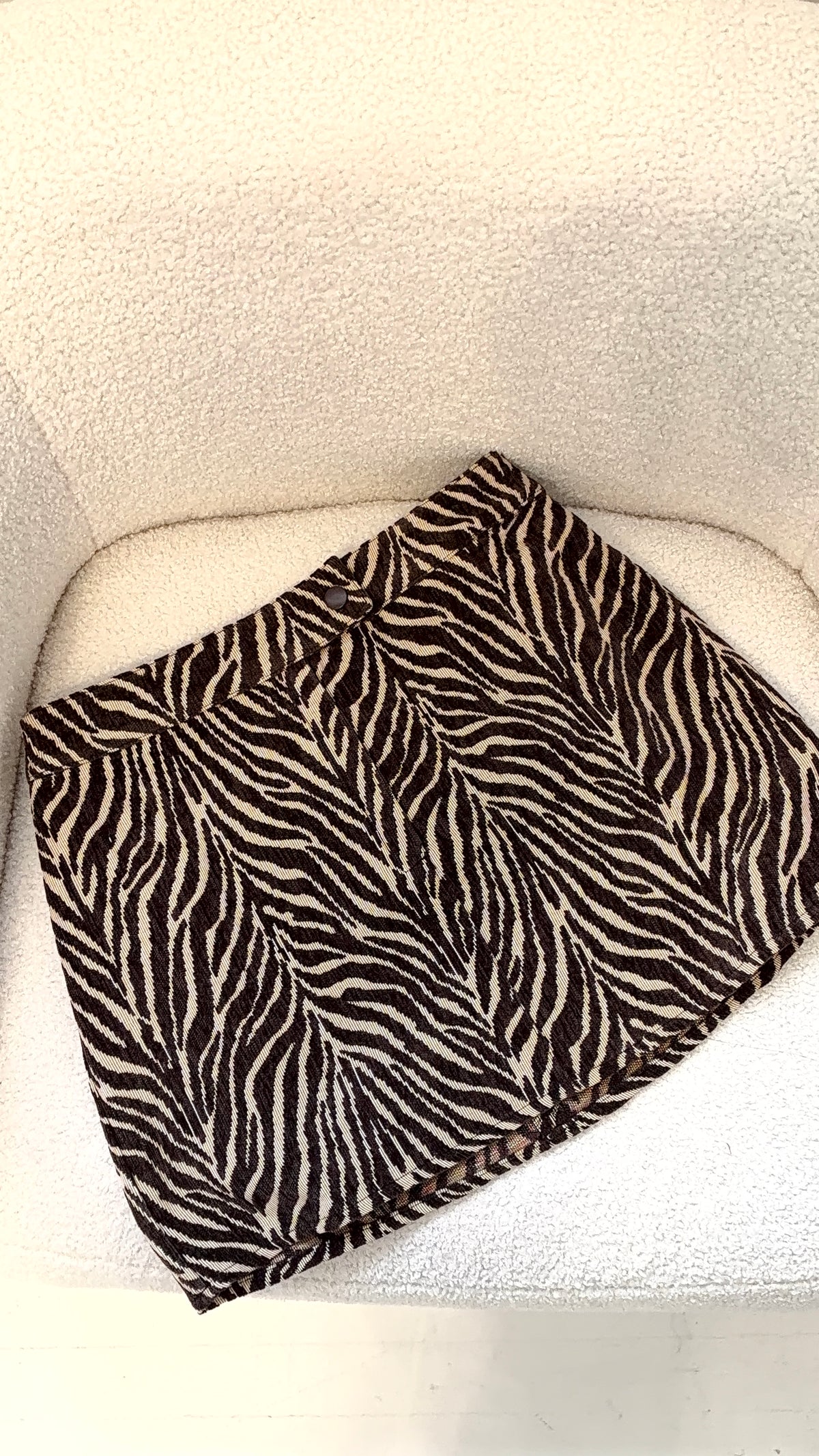 ZEBRA MINI SKIRT
